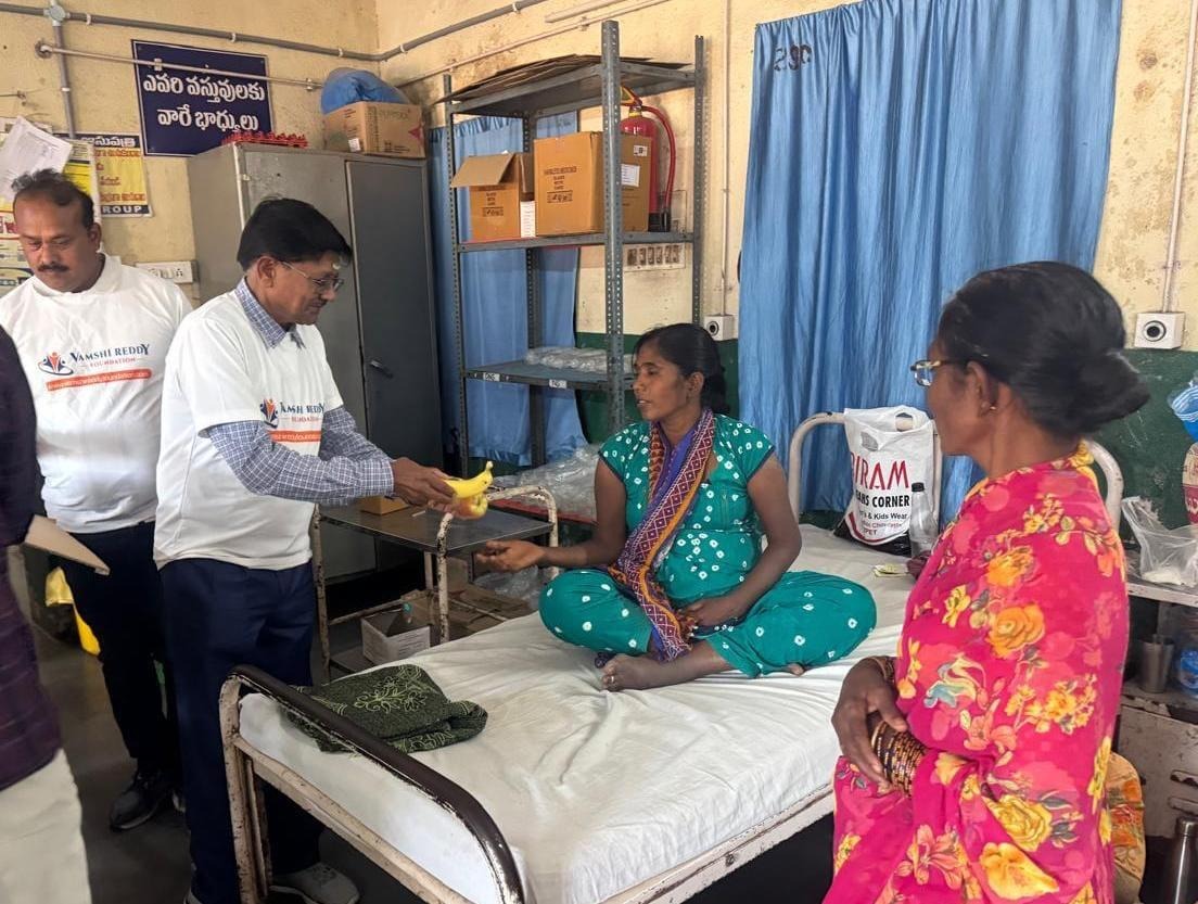 Distribution of Banana and Apples in Hospital